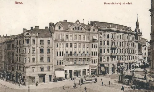 B017 Nájemní dům Ústřední jednoty českých hospodářských společenstev úvěrních pro Moravu a Slezsko